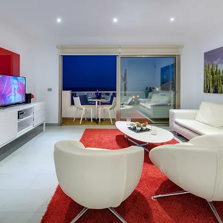 公寓 Penthouse Marina, La Caleta *